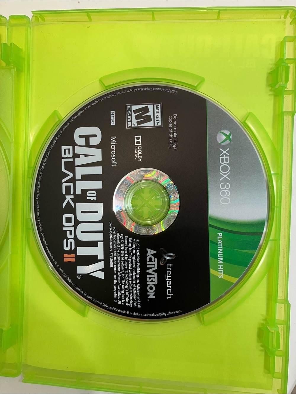 Microsoft Xbox 360 Call of Duty: Black Ops & Black Ops II Combo Pack - Green - Picture 3 of 3